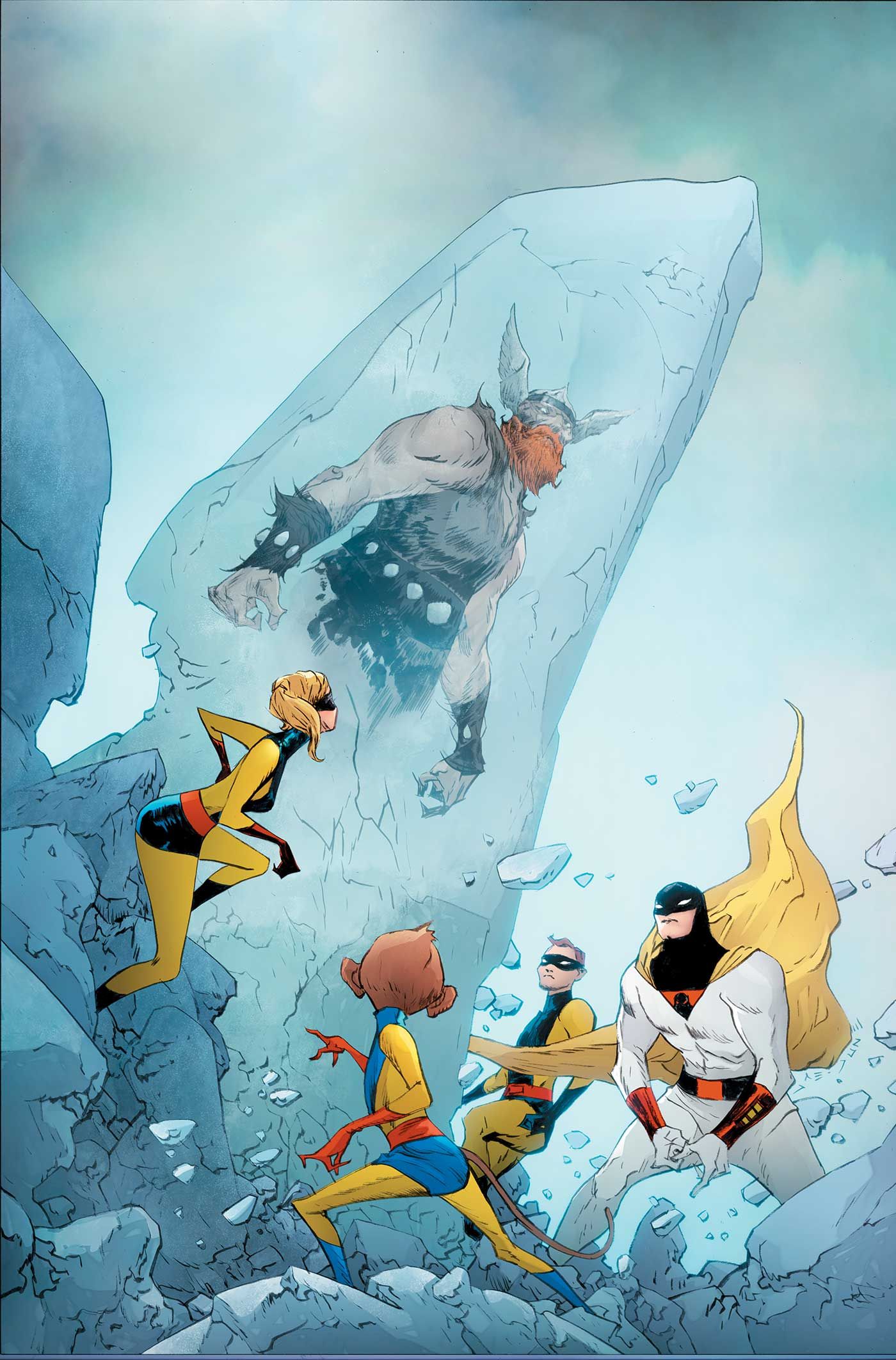 Space Ghost #3 (Cvr K Inc 1:20 Jae Lee June Chung Virgin Variant) Comic