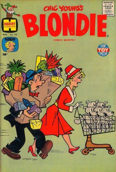 Blondie Comics Monthly #135 Comic