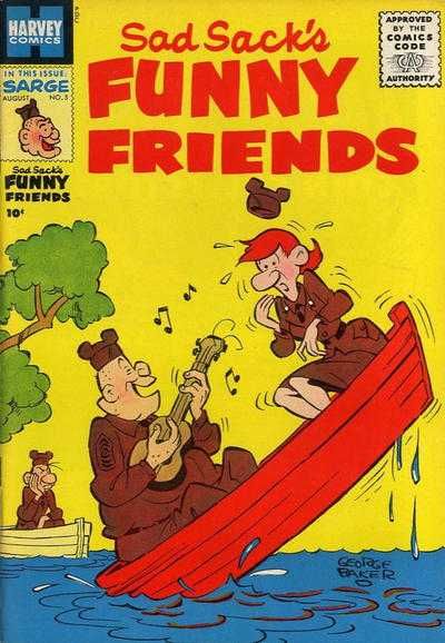 Sad Sack's Funny Friends #5 Comic