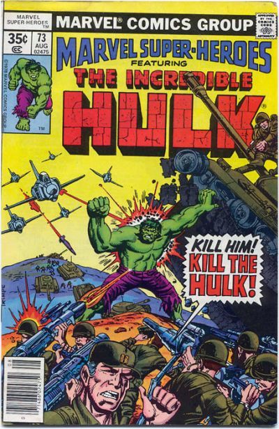 Marvel Super-Heroes #73 Comic