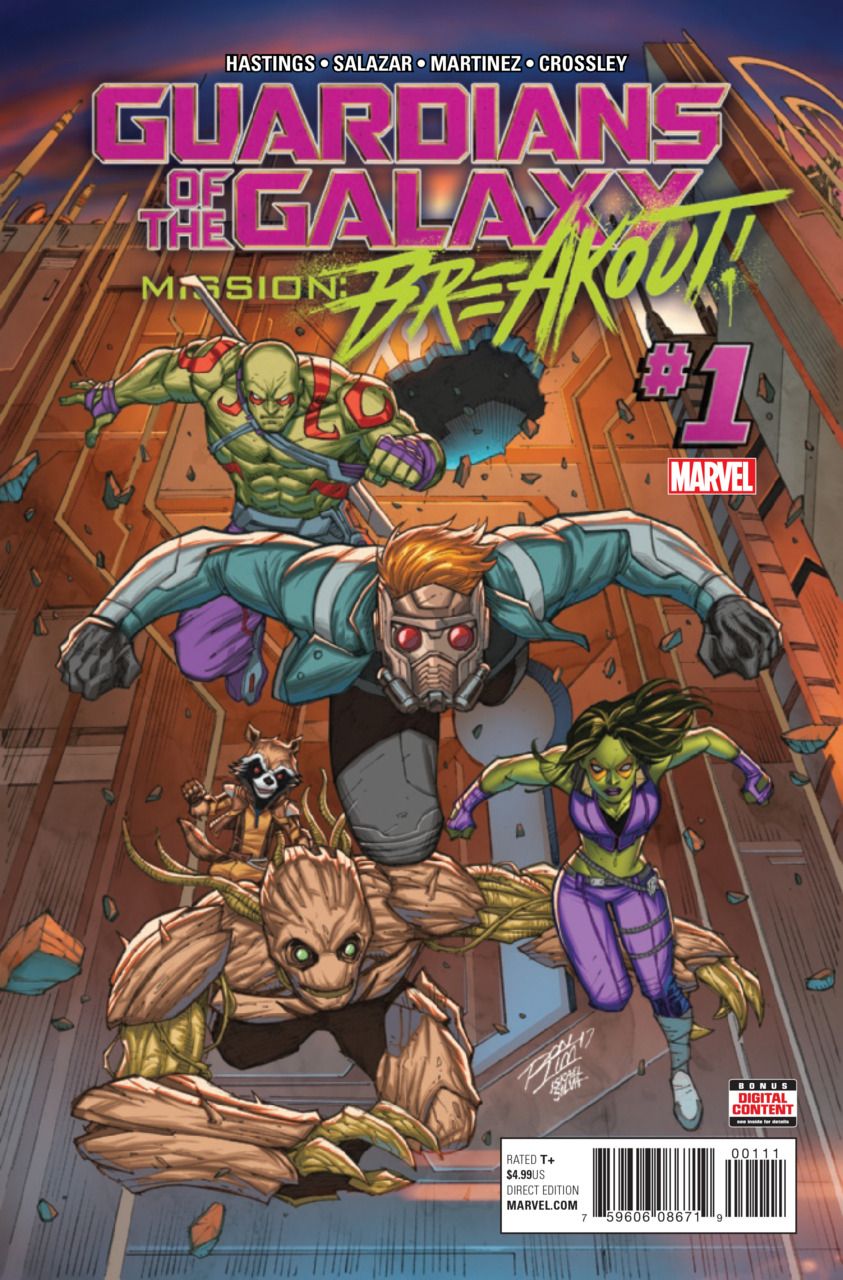 Guardians of the Galaxy: Mission Breakout #1 Comic