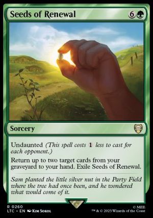 Seeds of Renewal (The Lord of the Rings Commander Decks)