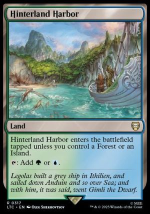 Hinterland Harbor (The Lord of the Rings Commander Decks)