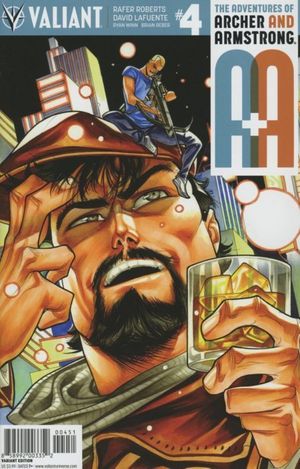 A&A: The Adventures of Archer & Armstrong #4 (Cover E 20 Copy Cover Silas)