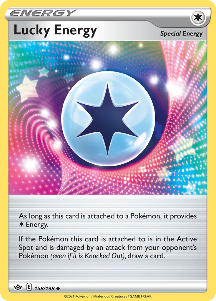 Lucky Energy (158/198) - Chilling Reign Pokémon Card