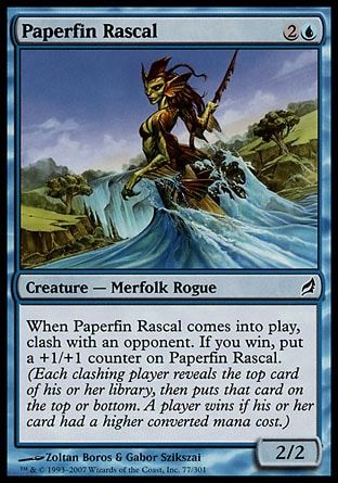 Paperfin Rascal (Lorwyn) Trading Card