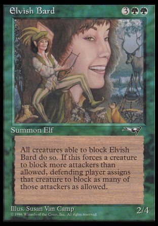 Elvish Bard (Alliances) Trading Card