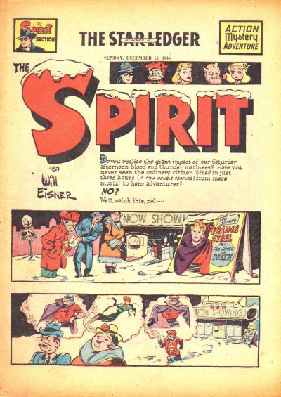 Spirit Section #12/15/1946 Comic