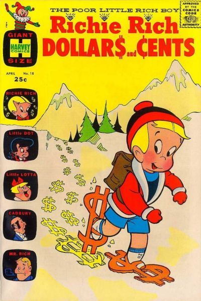 Richie Rich Dollars and Cents #18 Comic