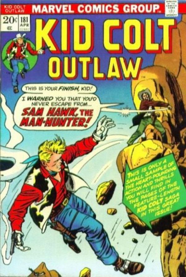 Kid Colt Outlaw #181