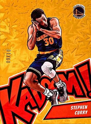 Stephen Curry 2022-23 Panini Crown Royale - Kaboom Basketball #11 (Gold /10)