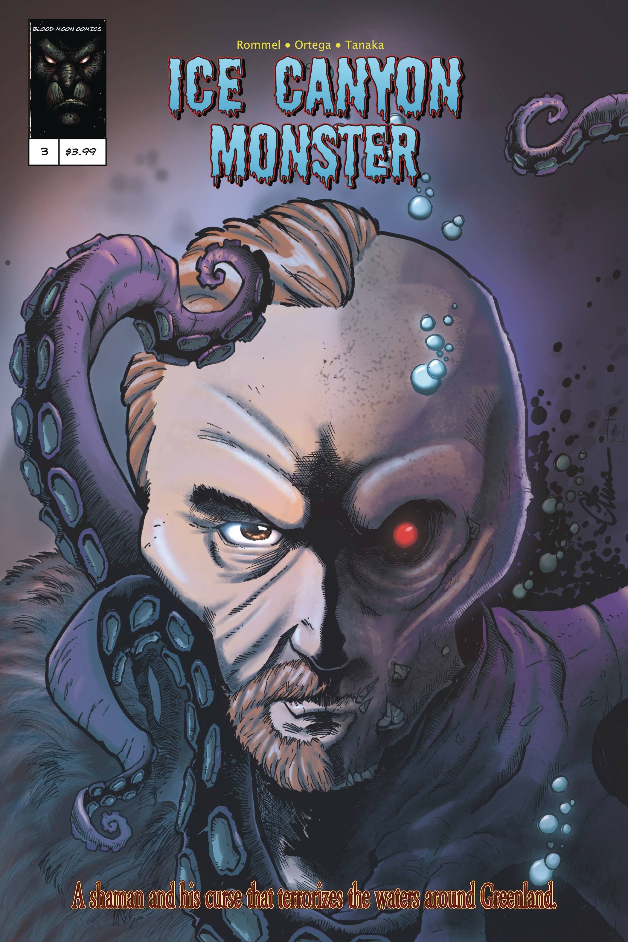 Ice Canyon Monster #3 Comic