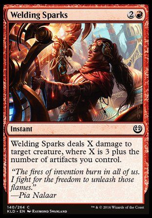 Welding Sparks (Kaladesh) Trading Card