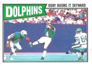 Reggie Roby 1987 Topps #232 Sports Card