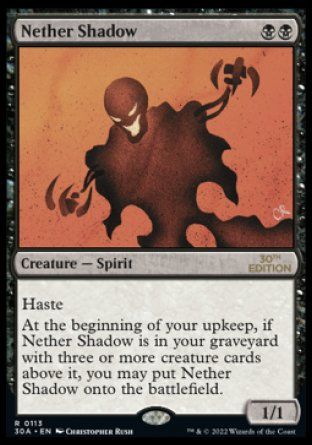 Nether Shadow (Magic 30th Anniversary Edition) Trading Card