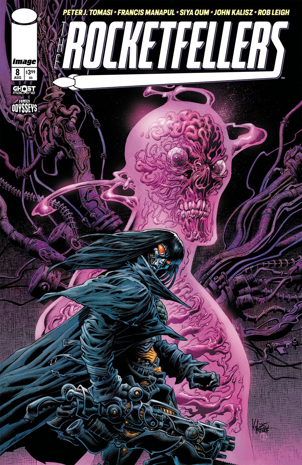 Rocketfellers #8 (Cvr B Kyle Hotz & Dan Brown Variant) Comic