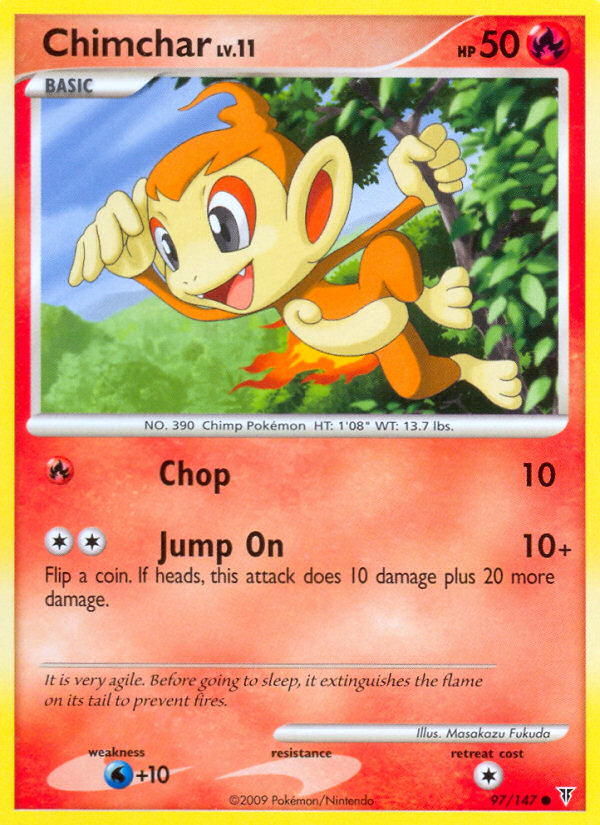 Chimchar (97/147) - Supreme Victors Pokémon Card