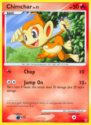 Chimchar (97/147) - Supreme Victors