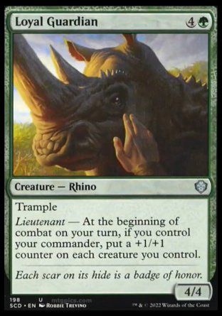 Loyal Guardian (Starter Commander Decks) Trading Card