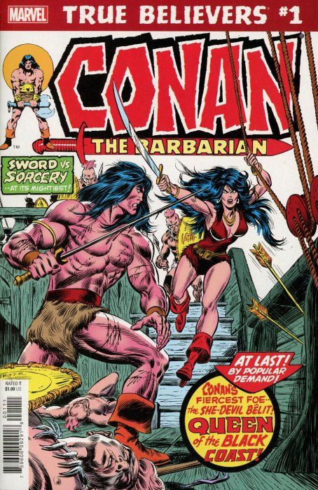 True Believers: Conan - Queen of the Black Coast! #1 Comic
