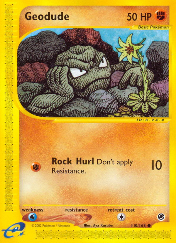 Geodude (110/165) - Expedition Base Set Pokémon Card