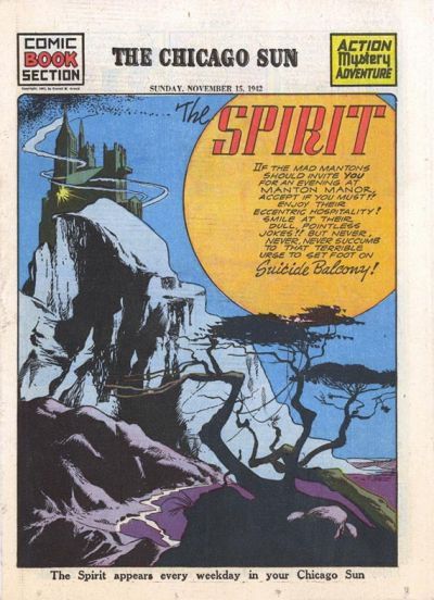 Spirit Section #11/15/1942 Comic