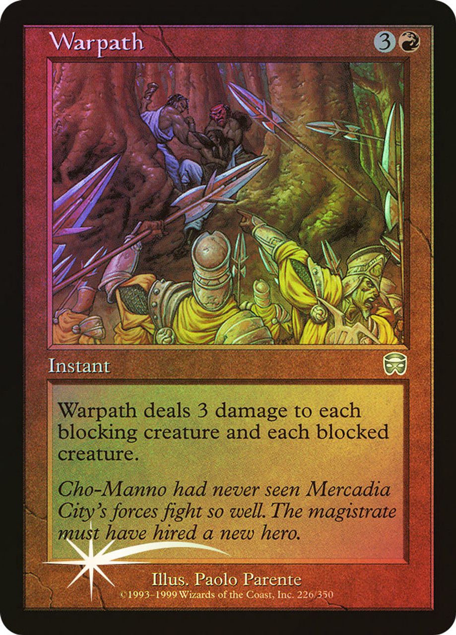 Warpath (Mercadian Masques - Foil) Trading Card