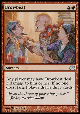 Browbeat (Planechase decks) Trading Card