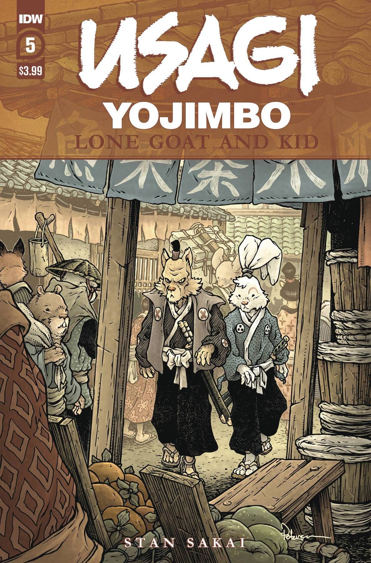 Usagi Yojimbo: Lone Goat & Kid #6 Comic