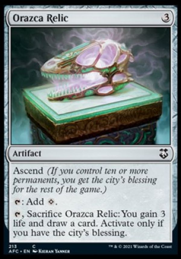 Orazca Relic (D&D Realms Commander Decks) Value GoCollect