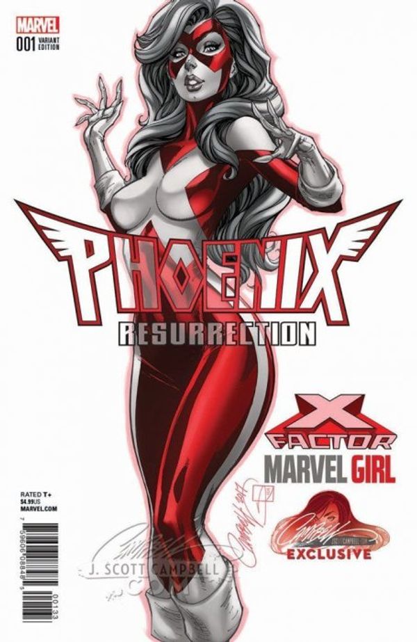 Phoenix Resurrection: The Return of Jean Grey #1 (JScottCampbell.com Edition D)