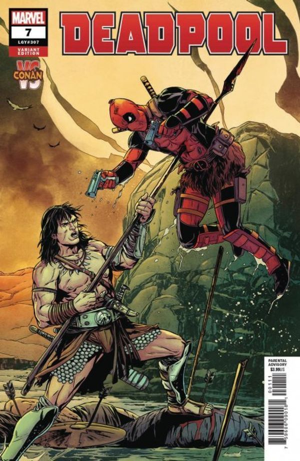 Deadpool #7 (Laming Conan Vs Marvel Variant)
