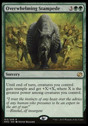 Overwhelming Stampede (Modern Masters 2015)