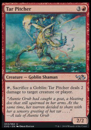 Tar Pitcher (Duel Decks : Anthology) Trading Card