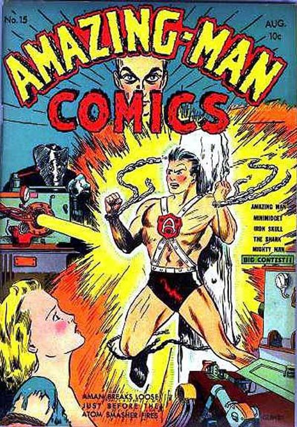 Amazing Man Comics #15