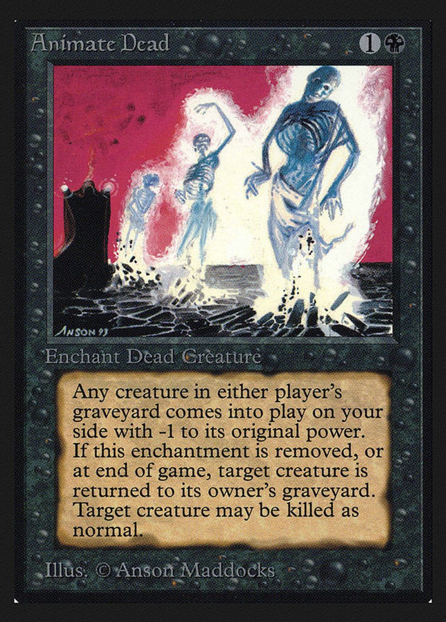 Animate Dead (Collector's Edition) Trading Card