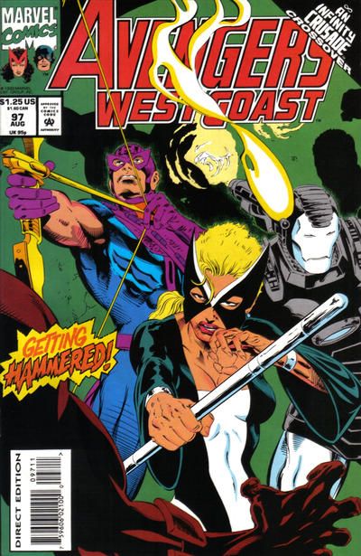 Avengers West Coast #97 Comic