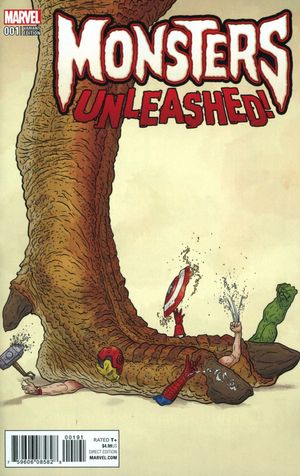 Monsters Unleashed #1 (Darrow Teaser Variant)