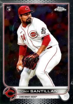 Trey Amburgey Cincinnati Reds 2022 Topps Chrome Rookie Card