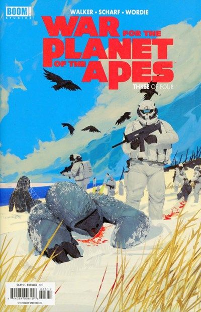 War For The Planet of the Apes #3 Comic