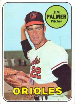 Jim Palmer 1969 Topps #573 Sports Card