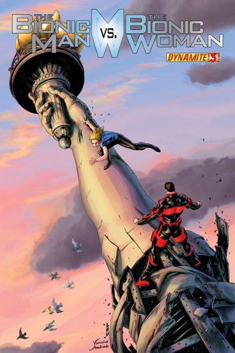 Bionic Man vs. Bionic Woman #3 Comic