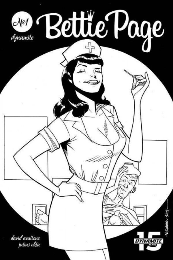 Bettie Page: Unbound #1 (20 Copy Williams B&W Cover)