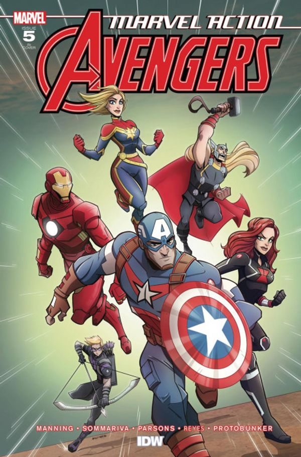 Marvel Action: Avengers #5 (10 Copy Cover Martin)