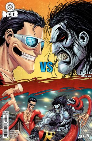 DC K.O. #2 (Cvr D Tyler Kirkham Card Stock Variant)