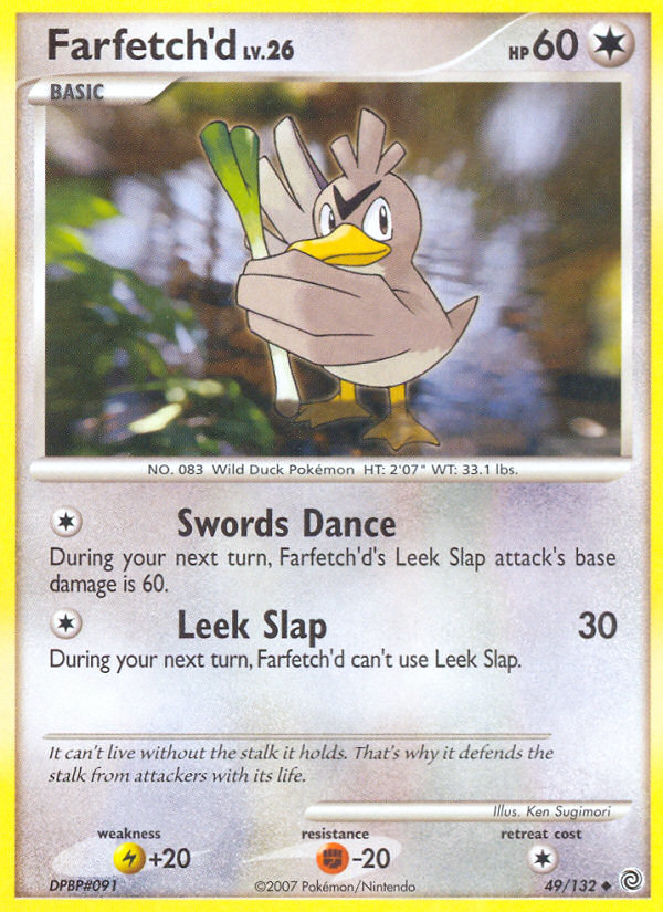 Farfetch'd (49/132) - Secret Wonders Pokémon Card