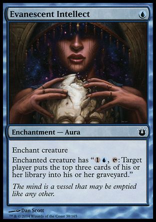 Evanescent Intellect (Born of the Gods) Trading Card