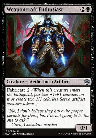 Weaponcraft Enthusiast (Kaladesh) Trading Card