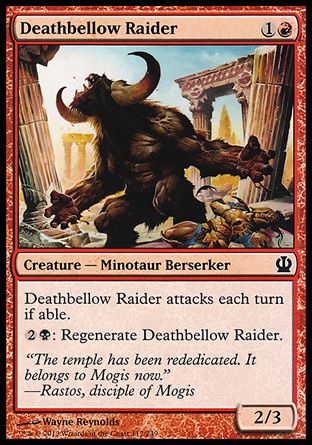 Deathbellow Raider (Theros) Trading Card