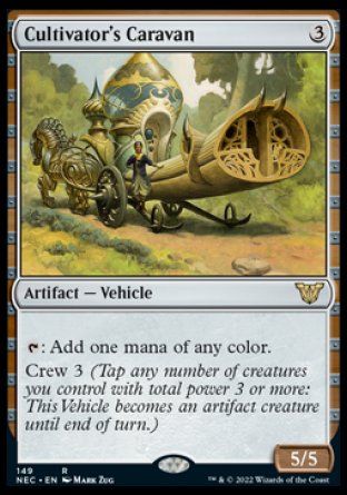 Cultivator's Caravan (Kamigawa Neon Dynasty Commander Decks) Trading Card